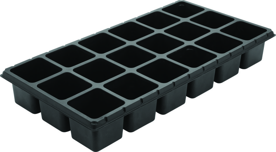18 Cells PS Seed Tray